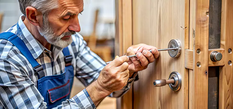 Mortise Replacement Lock Brownwood